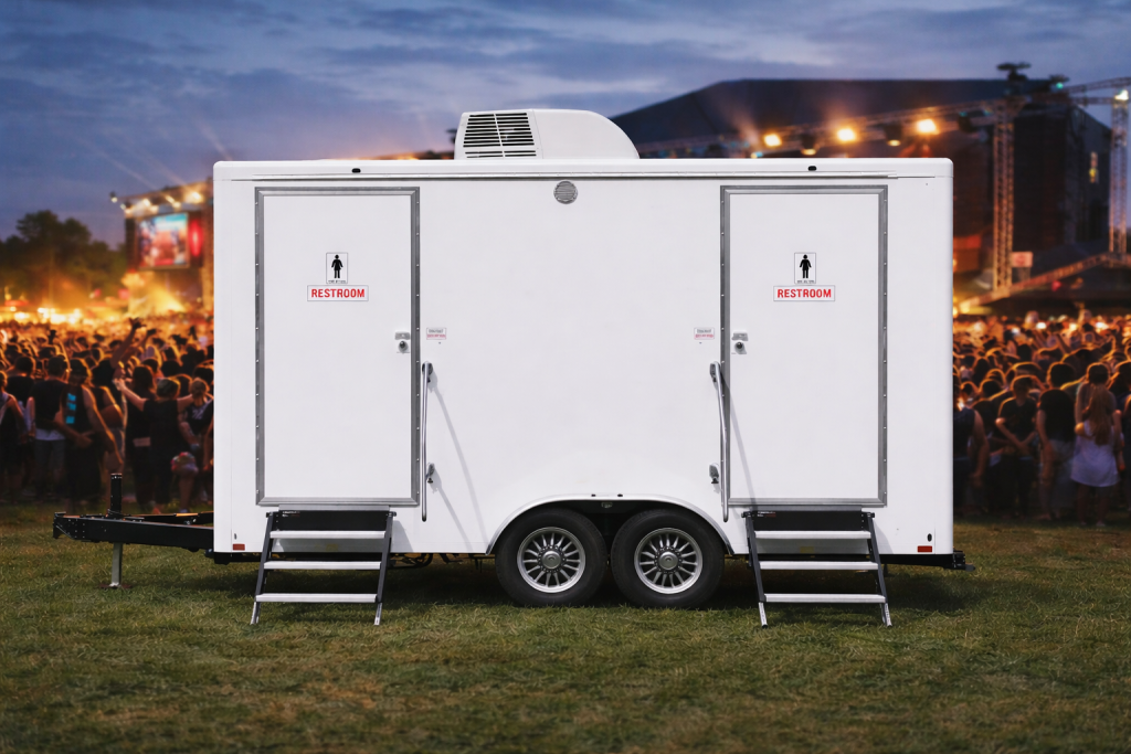 bathroom trailer