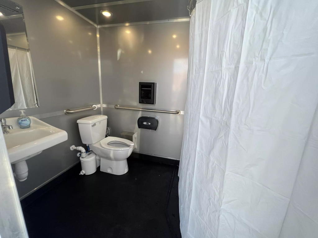 Bathroom Trailer Interior
